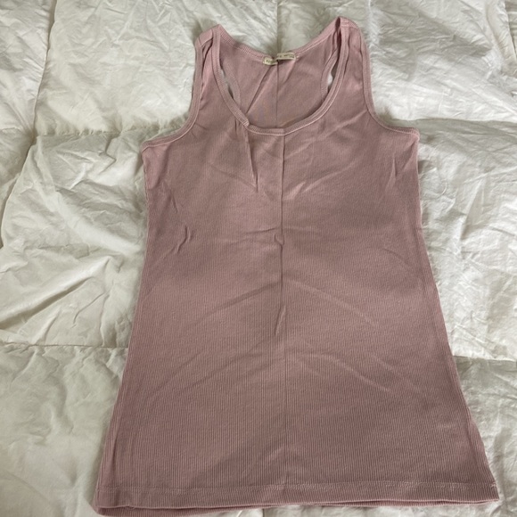 Basic Pink Razor Back Tank - Picture 3 of 4